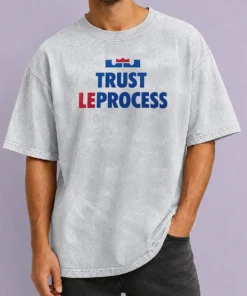 Top Nice Lebron James Philadelphia 76ers Trust The Process NBA Basketball Washed T-Shirt