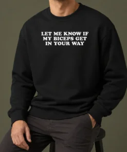 Top Official Let Me Know Sweater