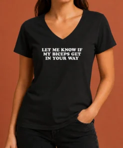 Top Official Let Me Know V-Neck Shirt