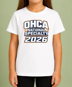 Top OHCA National Specialty 2026 Typography Pride Kids T-Shirt