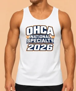 Top OHCA National Specialty 2026 Typography Pride Tank Top