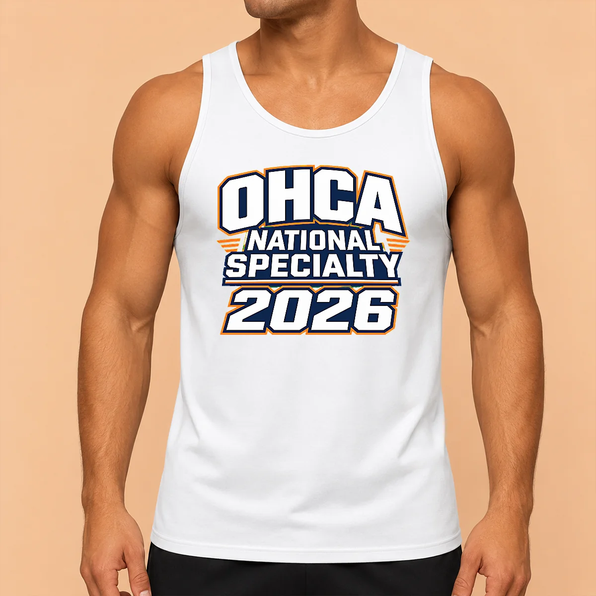 Top OHCA National Specialty 2026 Typography Pride Tank Top