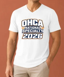 Top OHCA National Specialty 2026 Typography Pride V-Neck Shirt