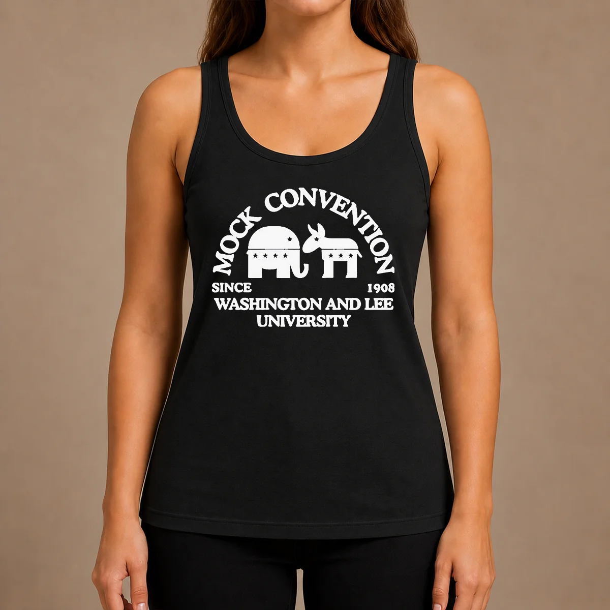 Top Washington And Lee University Mock Convention Since 1908 Tank Top