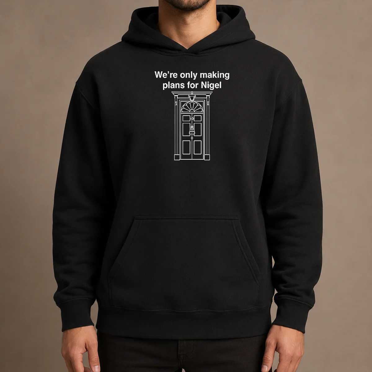 Top We'Re Only Making Plans For Nigel 10 Downing Street Hoodie