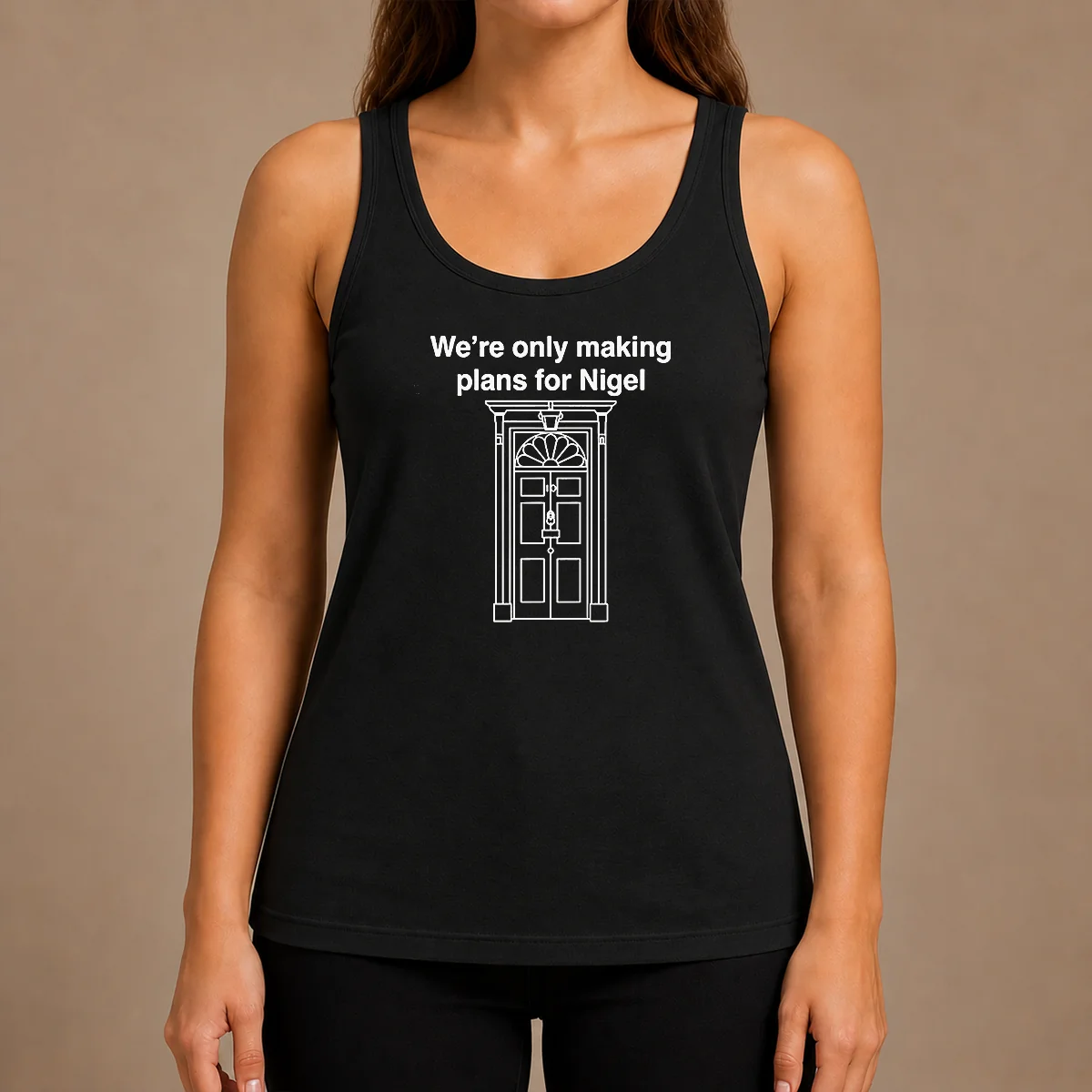 Top We'Re Only Making Plans For Nigel 10 Downing Street Tank Top